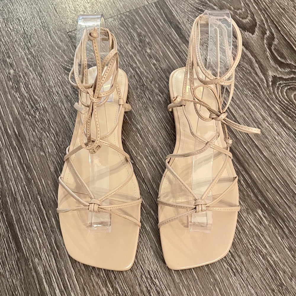 Marc Fisher LTD marina lace up sandal nwot
